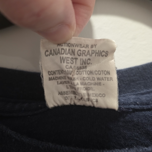 Vancouver Canucks Navy Blue Tee - Picture 4 of 7